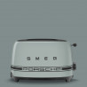 Prăjitor de pâine SMEG 50's Style Porsche TSF01PSGEU, 950 W, 2 felii, 6 niveluri, Tava pentru firimituri, Cablu integrat, Oțel inoxidabil, Verde