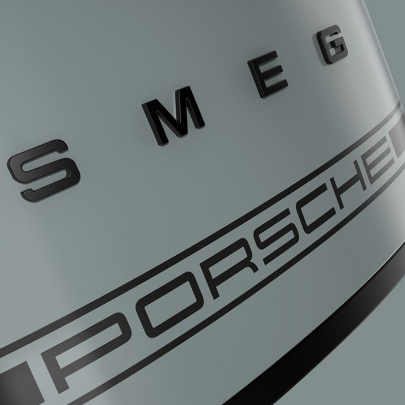 Prăjitor de pâine SMEG 50's Style Porsche TSF01PSGEU, 950 W, 2 felii, 6 niveluri, Tava pentru firimituri, Cablu integrat, Oțel inoxidabil, Verde