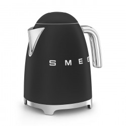 Ceainic electric SMEG KLF03BLMEU, 2400 W, 1,7 l, bază rotativă la 360°, finisaj mat, negru