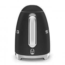 Ceainic electric SMEG KLF03BLMEU, 2400 W, 1,7 l, bază rotativă la 360°, finisaj mat, negru