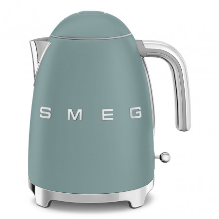 Ceainic electric SMEG KLF03EGMEU, 2400 W, 1,7 l, bază rotativă la 360°, finisaj mat, verde smarald