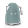 Ceainic electric SMEG KLF03EGMEU, 2400 W, 1,7 l, bază rotativă la 360°, finisaj mat, verde smarald
