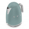 Ceainic electric SMEG KLF03EGMEU, 2400 W, 1,7 l, bază rotativă la 360°, finisaj mat, verde smarald