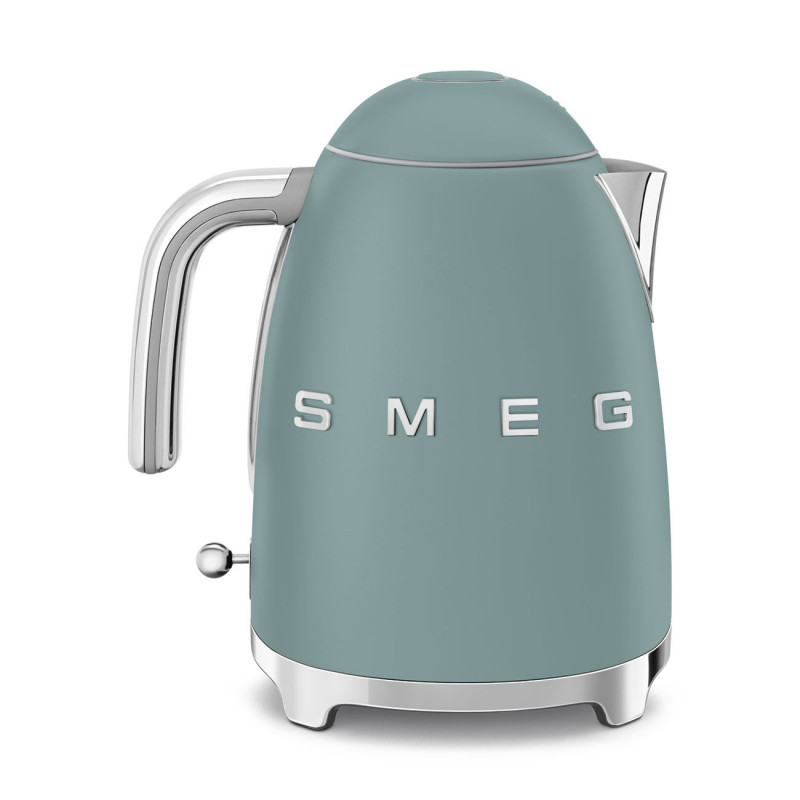 Ceainic electric SMEG KLF03EGMEU, 2400 W, 1,7 l, bază rotativă la 360°, finisaj mat, verde smarald
