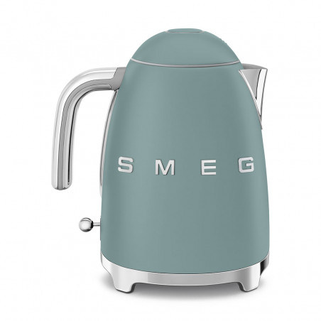 Ceainic electric SMEG KLF03EGMEU, 2400 W, 1,7 l, bază rotativă la 360°, finisaj mat, verde smarald