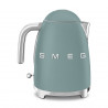 Ceainic electric SMEG KLF03EGMEU, 2400 W, 1,7 l, bază rotativă la 360°, finisaj mat, verde smarald