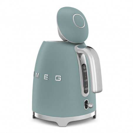 Ceainic electric SMEG KLF03EGMEU, 2400 W, 1,7 l, bază rotativă la 360°, finisaj mat, verde smarald