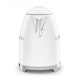 Ceainic electric SMEG KLF03WHMEU, 2400 W, 1,7 l, bază rotativă la 360°, finisaj mat, alb