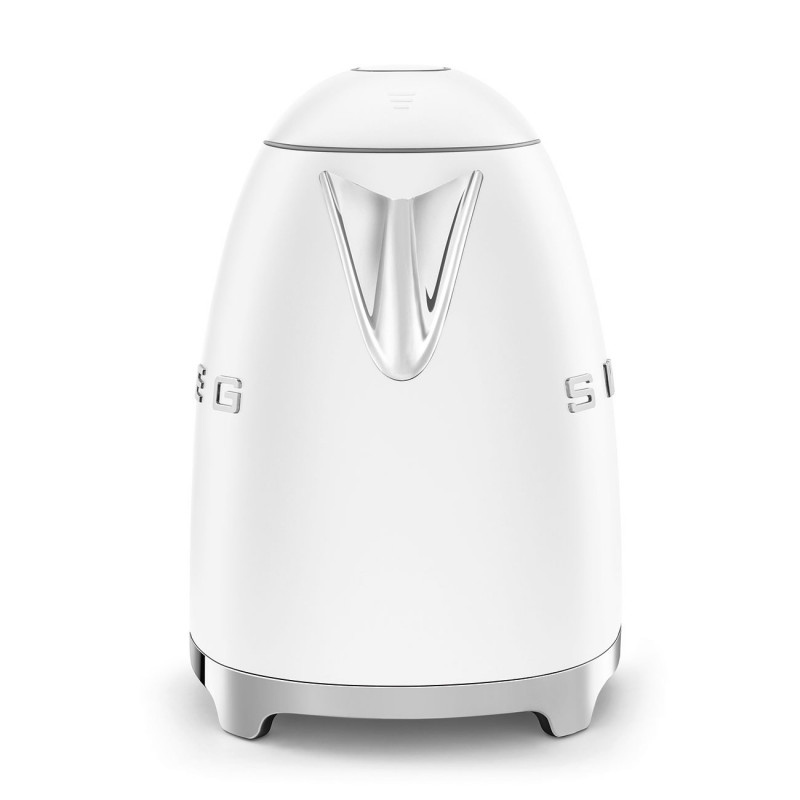 Ceainic electric SMEG KLF03WHMEU, 2400 W, 1,7 l, bază rotativă la 360°, finisaj mat, alb