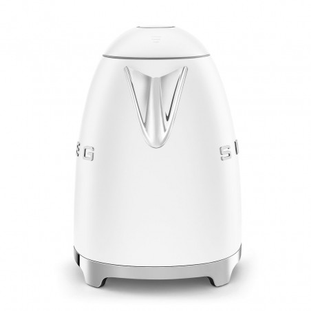 Ceainic electric SMEG KLF03WHMEU, 2400 W, 1,7 l, bază rotativă la 360°, finisaj mat, alb