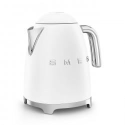 Ceainic electric SMEG KLF03WHMEU, 2400 W, 1,7 l, bază rotativă la 360°, finisaj mat, alb