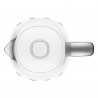 Ceainic electric SMEG KLF03WHMEU, 2400 W, 1,7 l, bază rotativă la 360°, finisaj mat, alb