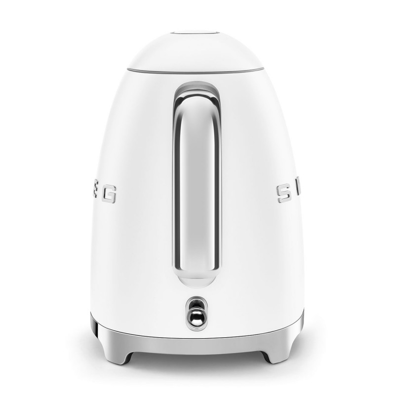 Ceainic electric SMEG KLF03WHMEU, 2400 W, 1,7 l, bază rotativă la 360°, finisaj mat, alb