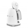 Ceainic electric SMEG KLF03WHMEU, 2400 W, 1,7 l, bază rotativă la 360°, finisaj mat, alb