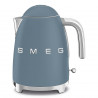 Ceainic electric SMEG KLF03SBMEU, 2400 W, 1,7 l, bază rotativă la 360°, finisaj mat, albastru furtunos