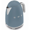 Ceainic electric SMEG KLF03SBMEU, 2400 W, 1,7 l, bază rotativă la 360°, finisaj mat, albastru furtunos
