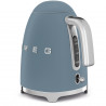 Ceainic electric SMEG KLF03SBMEU, 2400 W, 1,7 l, bază rotativă la 360°, finisaj mat, albastru furtunos