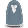 Ceainic electric SMEG KLF03SBMEU, 2400 W, 1,7 l, bază rotativă la 360°, finisaj mat, albastru furtunos
