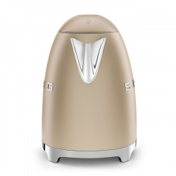 Ceainic electric SMEG KLF03CHMEU, 2400 W, 1,7 l, bază rotativă la 360°, finisaj mat, culoare șampanie