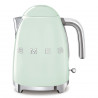 Ceainic electric SMEG KLF03PGEU, 2400 W, 1,7 l, bază rotativă la 360°, finisaj lucios, verde pastel