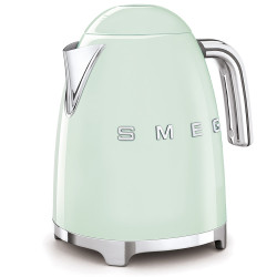 Ceainic electric SMEG KLF03PGEU, 2400 W, 1,7 l, bază rotativă la 360°, finisaj lucios, verde pastel