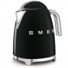 Ceainic electric SMEG KLF03BLEU, 2400 W, 1,7 l, bază rotativă la 360°, finisaj lucios, negru