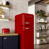 Prăjitor de pâine SMEG 50's Style TSF01RDEU, 950 W, 2 felii, 6 niveluri, Tava pentru firimituri, Cablu integrat, Oțel inoxidabil, Roșu