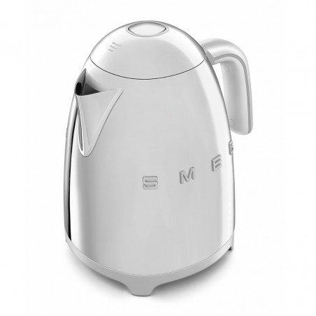 Ceainic electric SMEG KLF03SSEU, 2400 W, 1,7 l, bază rotativă la 360°, finisaj lucios, oțel inoxidabil