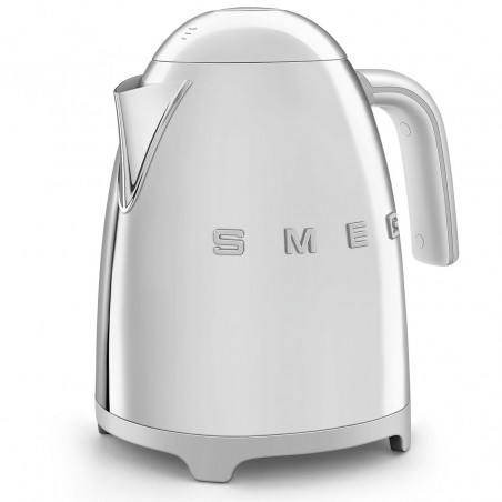Ceainic electric SMEG KLF03SSEU, 2400 W, 1,7 l, bază rotativă la 360°, finisaj lucios, oțel inoxidabil