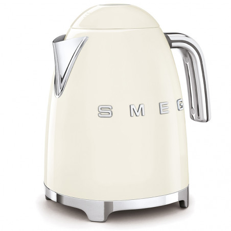 Ceainic electric SMEG KLF03CREU, 2400 W, 1,7 l, bază rotativă la 360°, finisaj lucios, crem