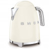 Ceainic electric SMEG KLF03CREU, 2400 W, 1,7 l, bază rotativă la 360°, finisaj lucios, crem