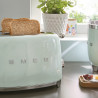 Prajitor de paine SMEG 50's Style TSF01PGEU, 950 W, 2 felii, 6 trepte, Tava pentru firimituri, Cablu integrat, Otel inoxidabil, Verde