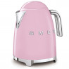 Ceainic electric SMEG KLF03PKEU, 2400 W, 1,7 l, bază rotativă la 360°, finisaj lucios, roz