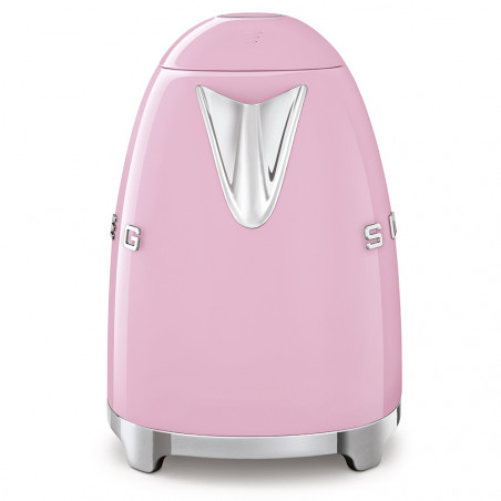 Ceainic electric SMEG KLF03PKEU, 2400 W, 1,7 l, bază rotativă la 360°, finisaj lucios, roz