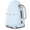 Ceainic electric SMEG KLF03PBEU, 2400 W, 1,7 l, bază rotativă la 360°, finisaj lucios, albastru pastel