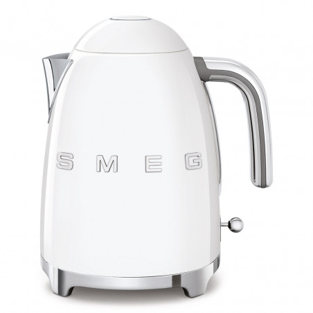 Ceainic electric SMEG KLF03WHEU, 2400 W, 1,7 l, bază rotativă la 360°, finisaj lucios, alb