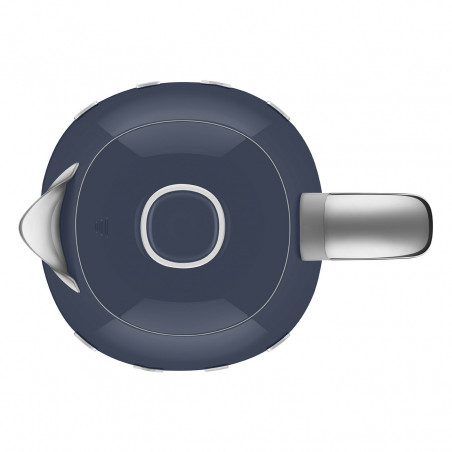 Ceainic electric SMEG KLF03NBEU, 2400 W, 1,7 l, bază rotativă la 360°, finisaj lucios, albastru marin