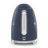 Ceainic electric SMEG KLF03NBEU, 2400 W, 1,7 l, bază rotativă la 360°, finisaj lucios, albastru marin
