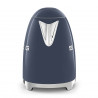 Ceainic electric SMEG KLF03NBEU, 2400 W, 1,7 l, bază rotativă la 360°, finisaj lucios, albastru marin