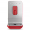 Mașină de espresso SMEG Collezione BCC01RDMEU, 1350 W, 19 bar, 1,4 l, 8 funcții, râșniță încorporată, roșu