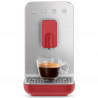 Mașină de espresso SMEG Collezione BCC01RDMEU, 1350 W, 19 bar, 1,4 l, 8 funcții, râșniță încorporată, roșu