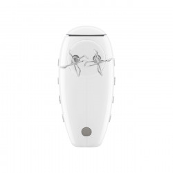 Mixer manual SMEG 50's Style HMF01WHEU, 250 W, 9 viteze, funcție Turbo, afișaj LED ascuns, cronometru, accesorii, alb