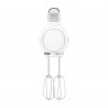 Mixer manual SMEG 50's Style HMF01WHEU, 250 W, 9 viteze, funcție Turbo, afișaj LED ascuns, cronometru, accesorii, alb