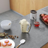Mixer manual SMEG 50's Style HMF01CREU, 250 W, 9 viteze, funcție Turbo, afișaj LED ascuns, cronometru, accesorii, culoare crem