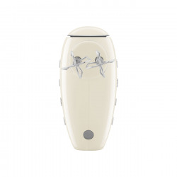 Mixer manual SMEG 50's Style HMF01CREU, 250 W, 9 viteze, funcție Turbo, afișaj LED ascuns, cronometru, accesorii, culoare crem