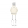 Mixer manual SMEG 50's Style HMF01CREU, 250 W, 9 viteze, funcție Turbo, afișaj LED ascuns, cronometru, accesorii, culoare crem