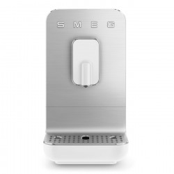 Mașină de espresso SMEG Collezione BCC11WHMEU, 1350 W, 19 bar, 1,4 l, 8 funcții, râșniță încorporată, albă