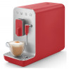 Espressor automat SMEG Collezione BCC02RDMEU, 1350 W, 19 bar, 1,4 l, 8 functii, Rasnita incorporata, Cafea boabe, Spumare lapte, Rosu