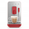 Espressor automat SMEG Collezione BCC02RDMEU, 1350 W, 19 bar, 1,4 l, 8 functii, Rasnita incorporata, Cafea boabe, Spumare lapte, Rosu