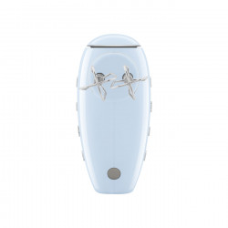 Mixer manual SMEG 50's Style HMF01PBEU, 250 W, 9 viteze, funcție Turbo, afișaj LED ascuns, cronometru, accesorii, albastru